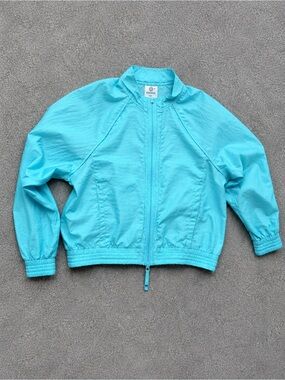 Atheta Girl Turquoise Windbreaker Jacket